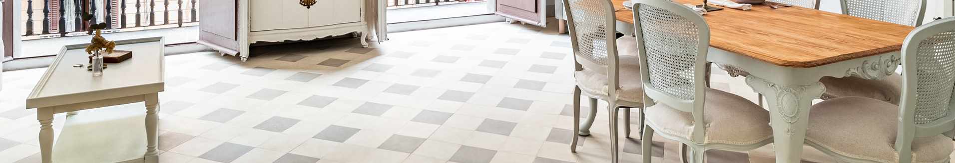 4-cement grid floor of a living room